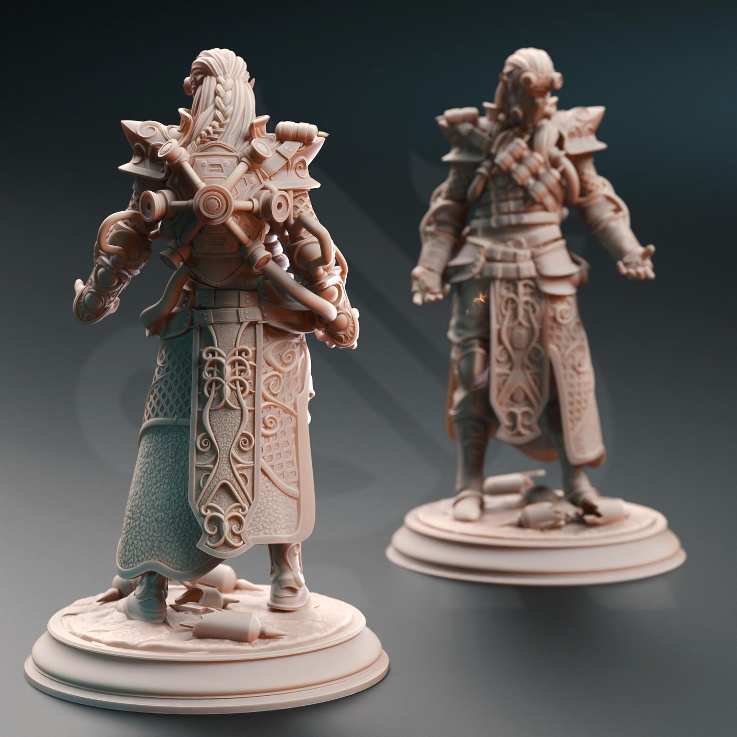 Netros, Hochelfen-Chaos-Artificer
