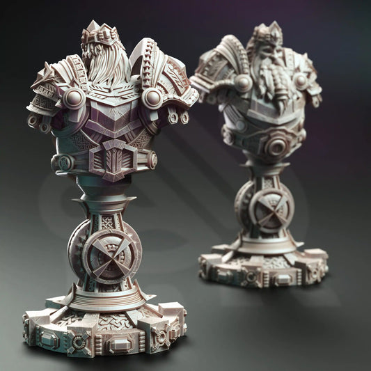 Gordrain Stonehand – Dwarven General (Bust)