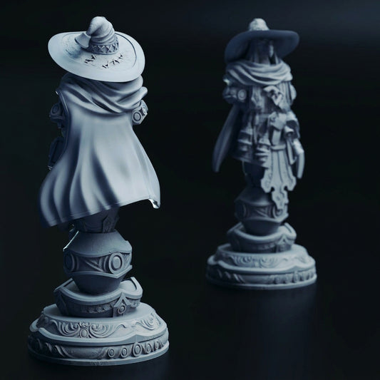 Ozmandi Starborn – Silver Dragonkin Sorcerer (Bust)