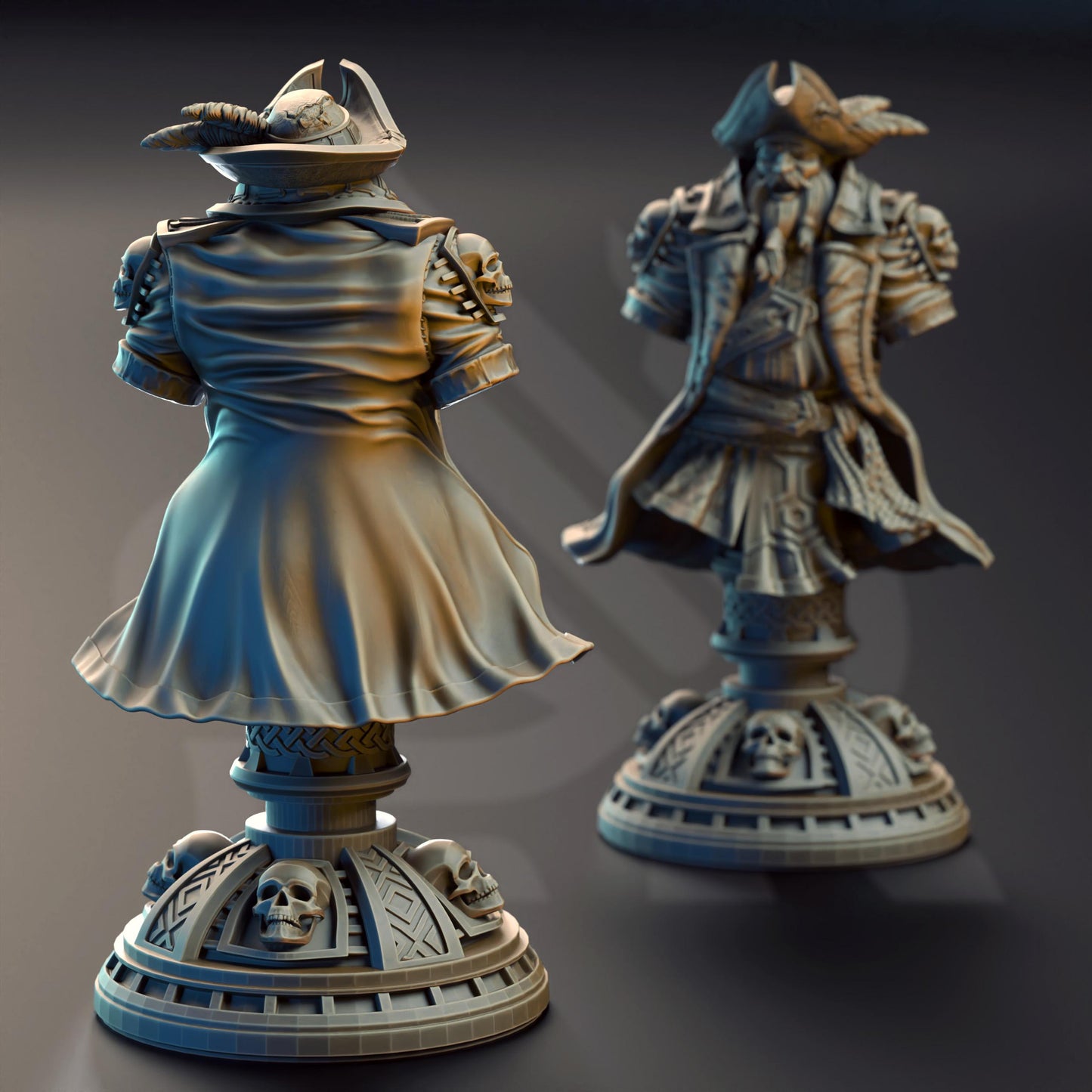 Baradin Blackbeard β Captain of the Gilded Seahorse (BUST)