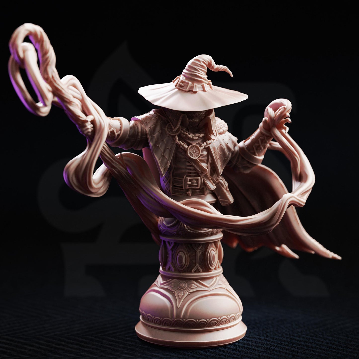 Big Hat Harrison, Professor of the Unknown – Bust
