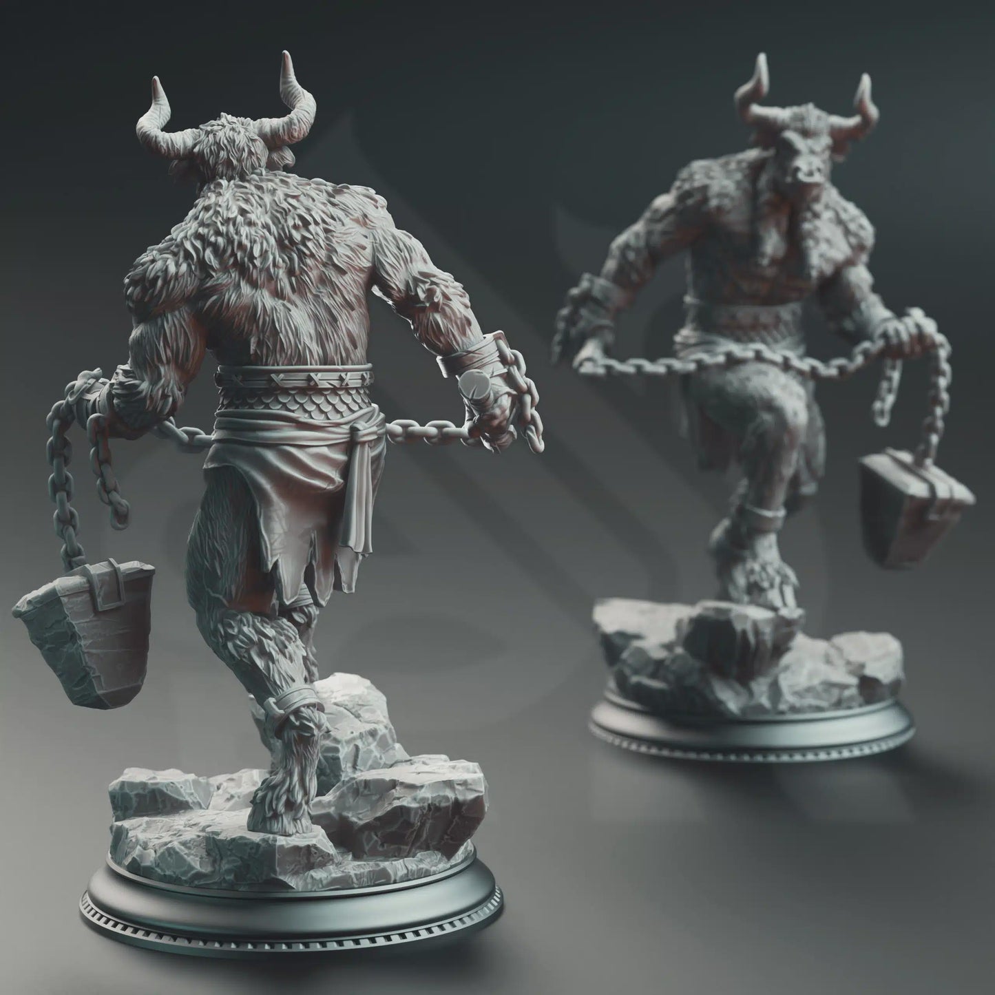 Minotaurs of the Labyrinth's Depths