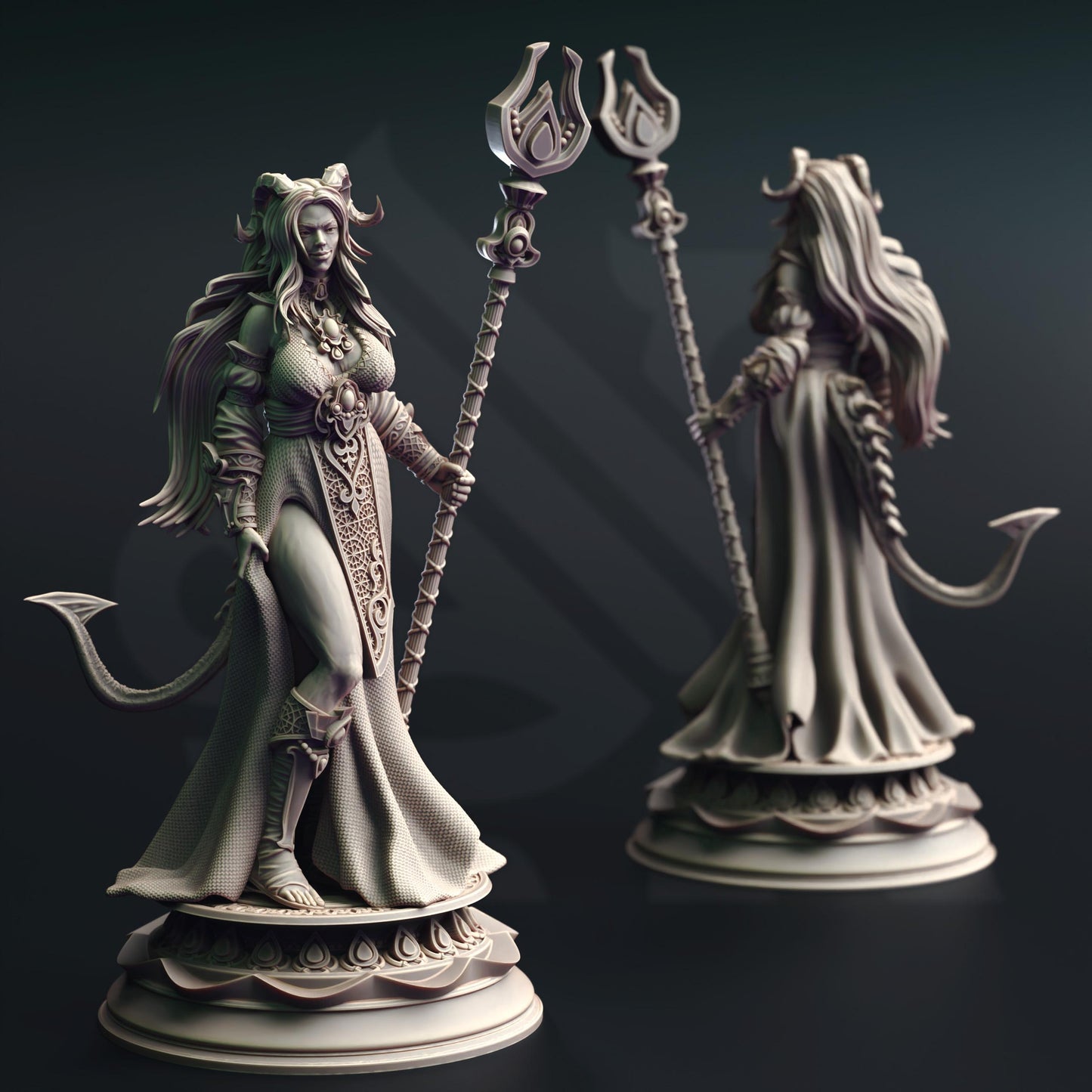 Tharia Moonshadow, Cleric of Glanbeli