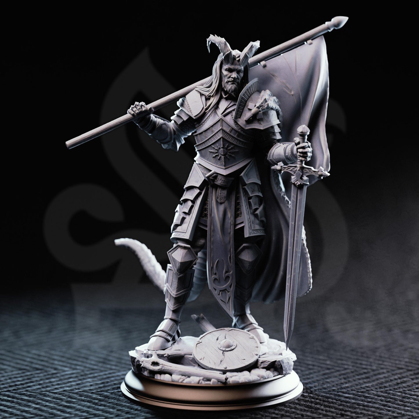 The Captain, Tiefling Veteran Soldier