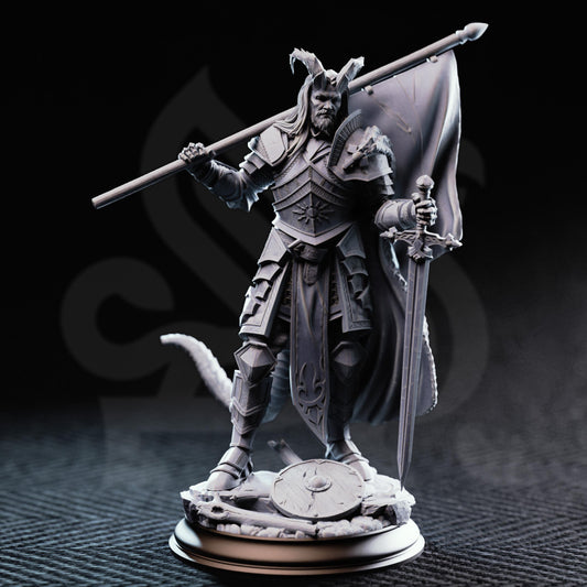 The Captain, Tiefling Veteran Soldier