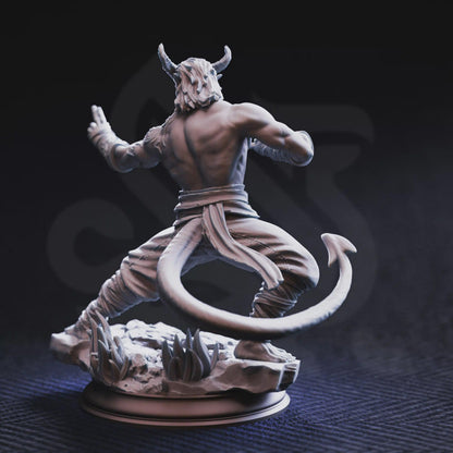 Verek, Tiefling Monk