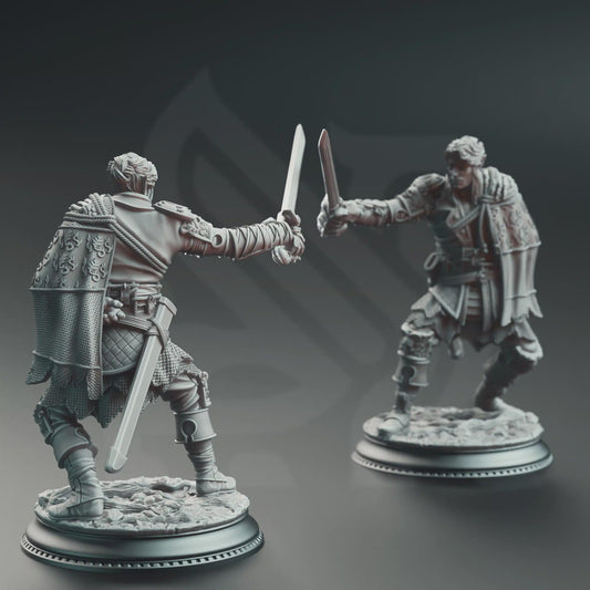Corin of Lamhet, Half-Elf Duelist