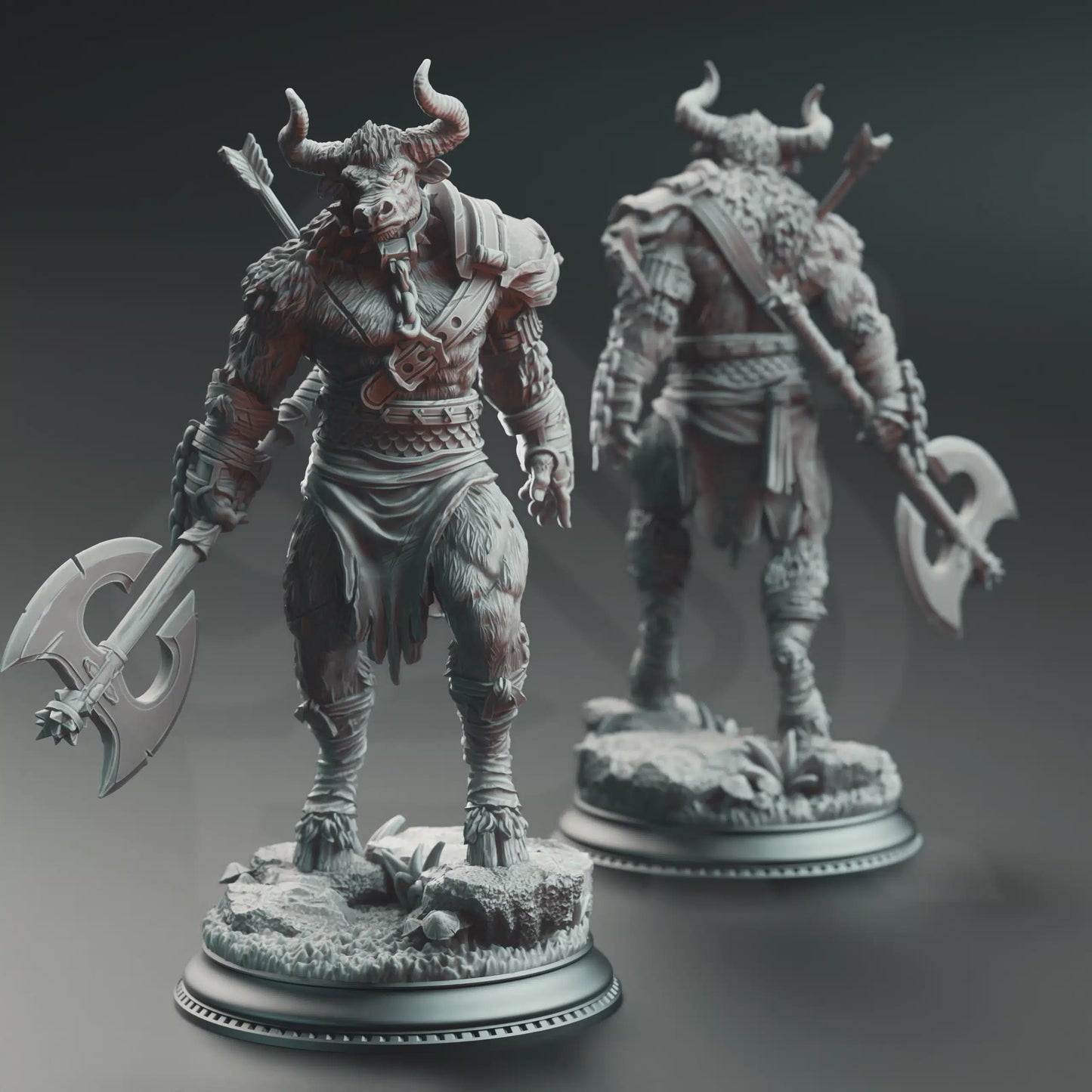 Minotaurs of the Labyrinth's Depths