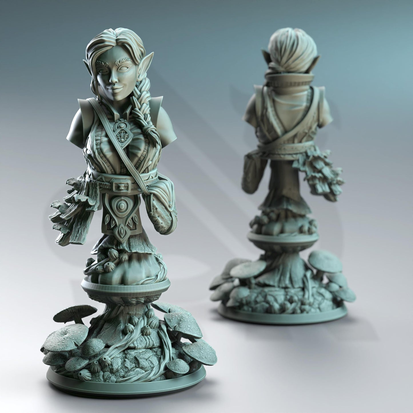 Cordelia the Homestead Hermit Bust