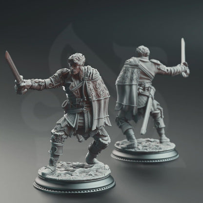 Corin of Lamhet, Half-Elf Duelist