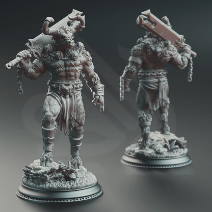 Minotaurs of the Labyrinth's Depths