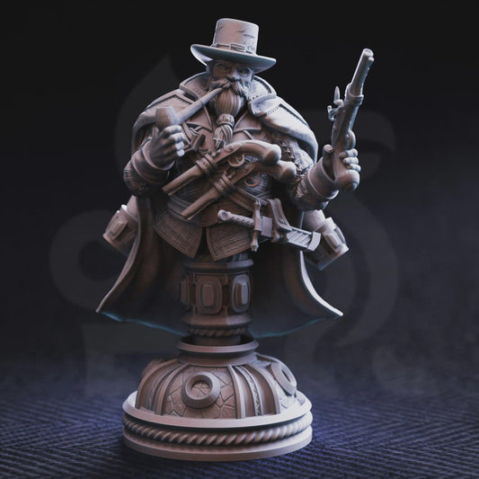 Torgrik "Tall Hat", Dwarven Gunslinging Gangster Bust