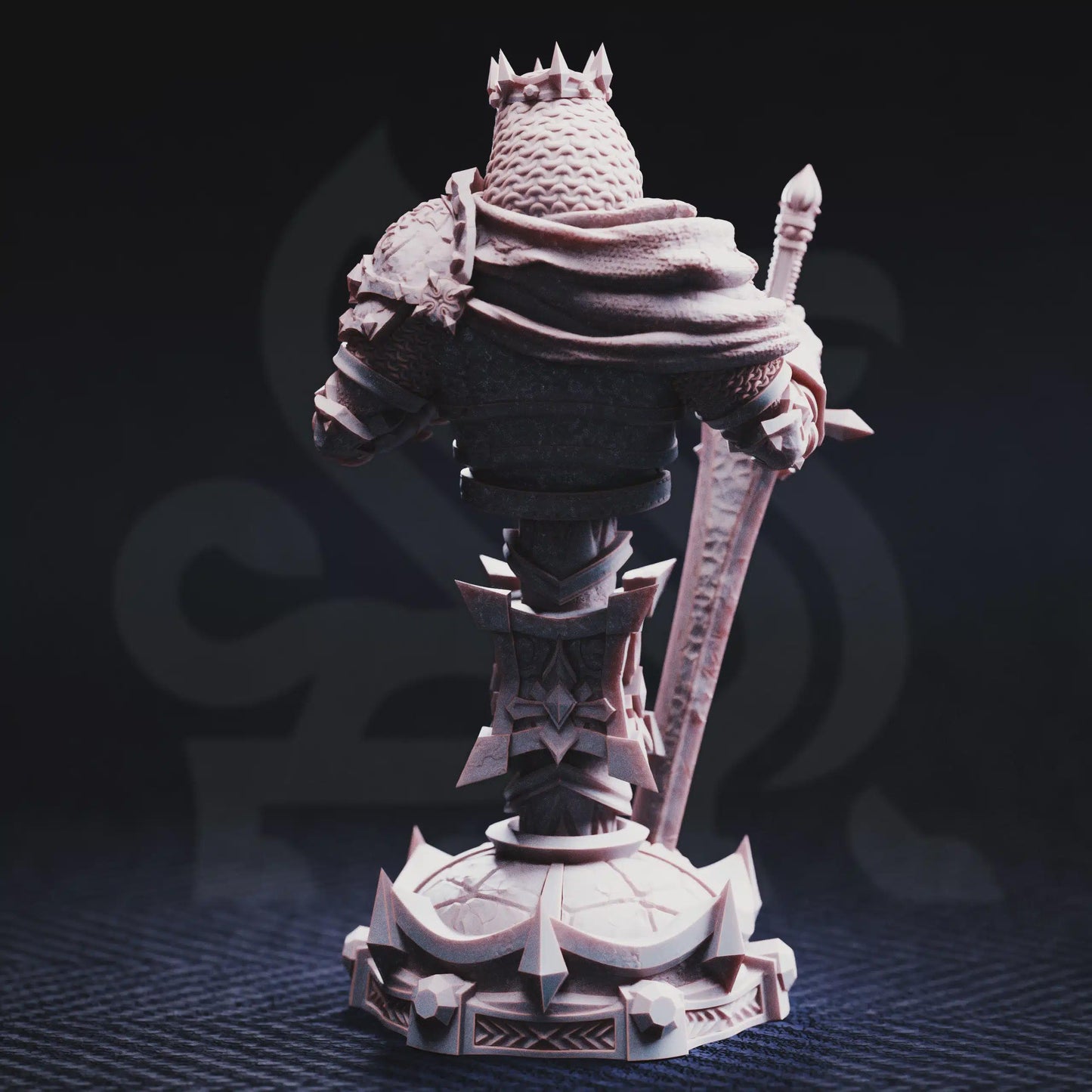 Ridan the Everlasting, Ancient Colossal King – Bust