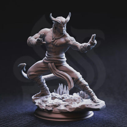 Verek, Tiefling Monk