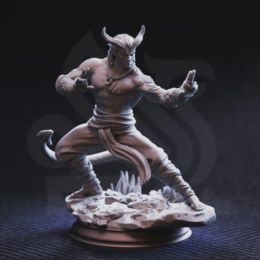 Verek, Tiefling Monk