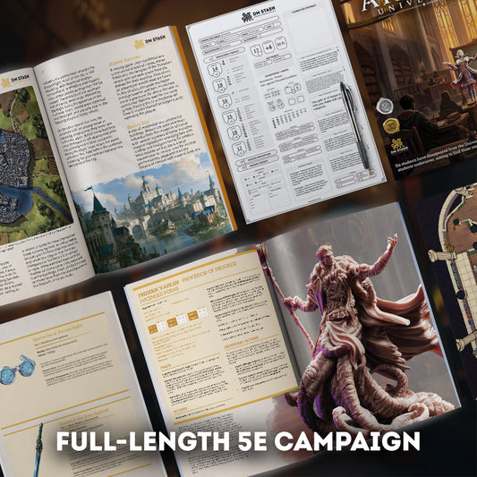 5E Campaign | The Arcane University