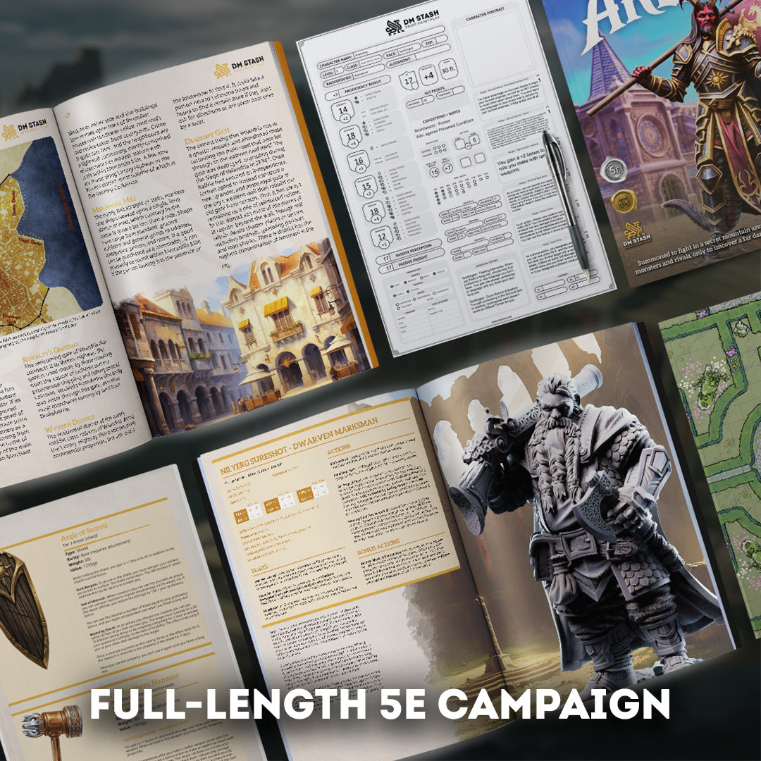 5E Campaign | Welcome to the Arena