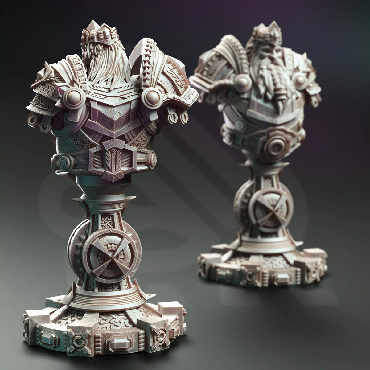 Gordrain Stonehand – Dwarven General (Bust)