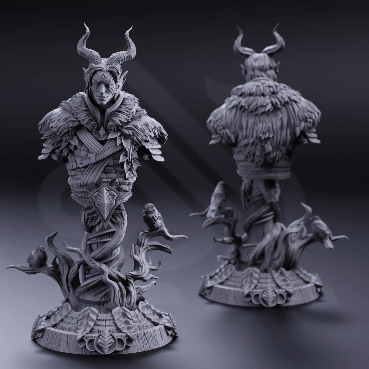 Garyck of Cinta Mar – Infernal Forest Guardian (Bust)
