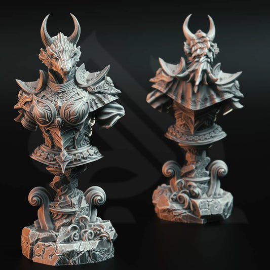 Tharvaya – Ascended Dragon Warlock (Bust)