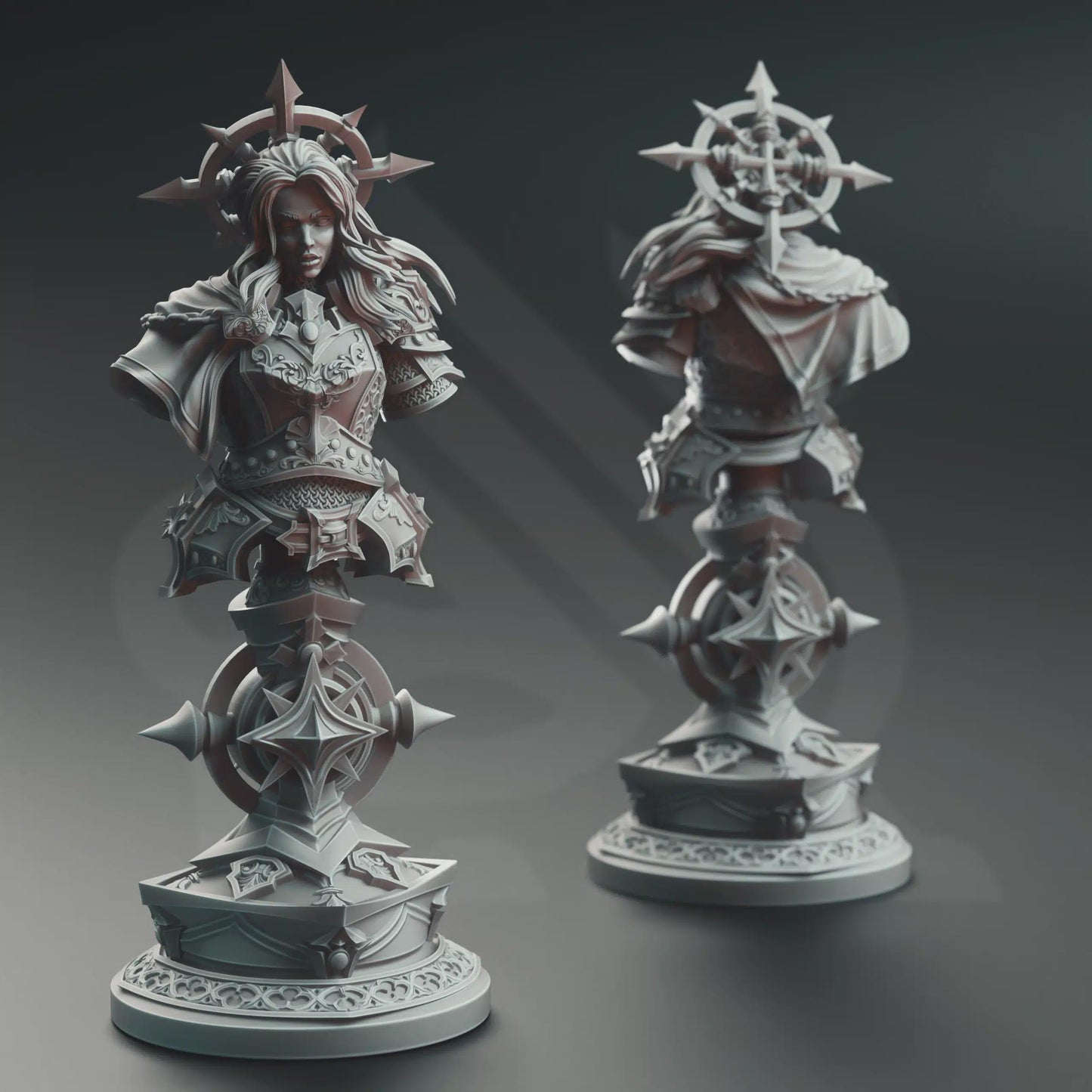 Johanna Saffron the Scorned, Vengeance Paladin Bust