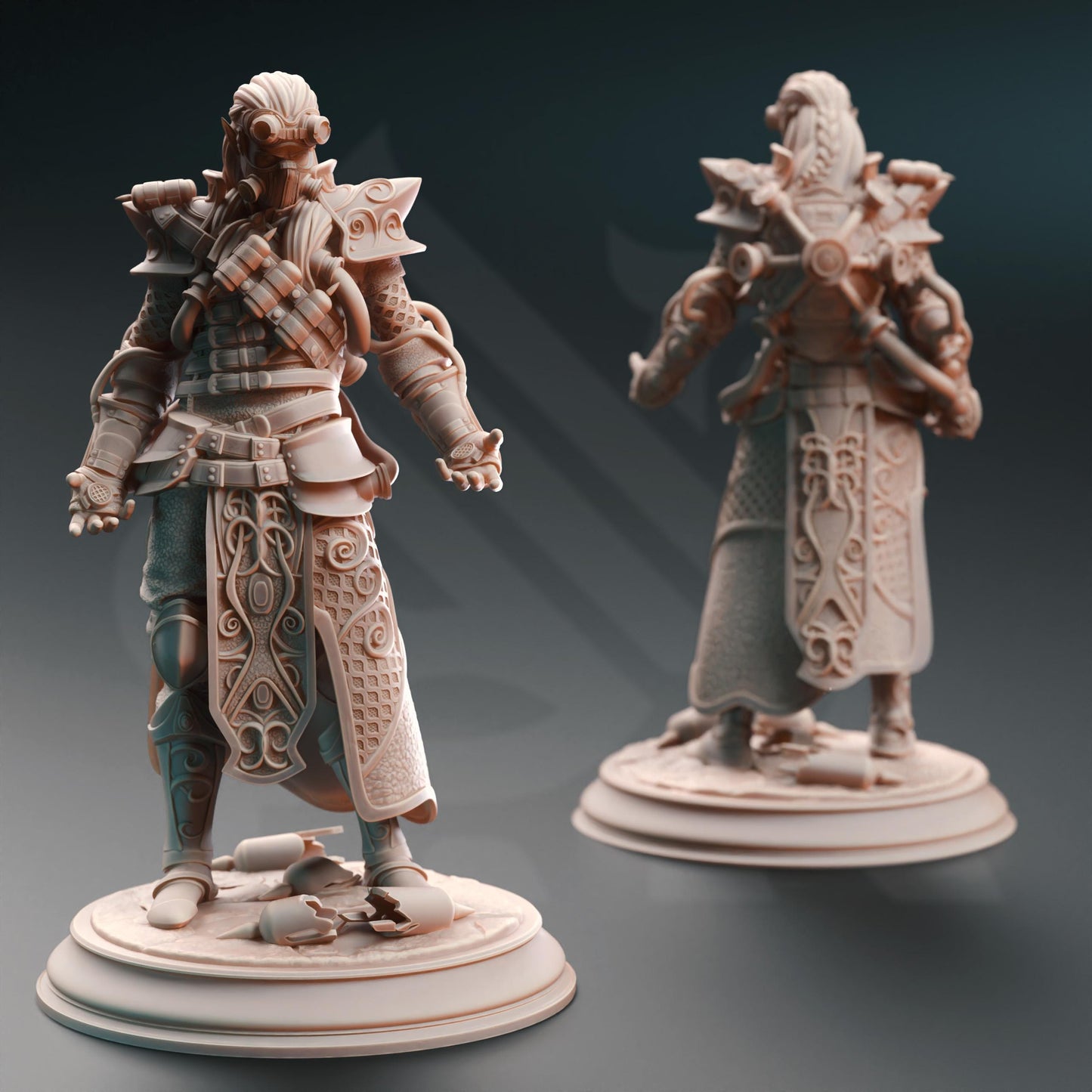 Netros, Hochelfen-Chaos-Artificer