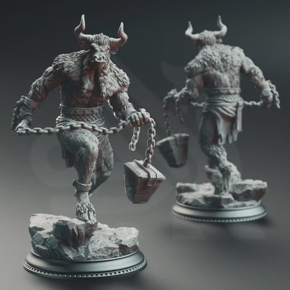 Minotaurs of the Labyrinth's Depths