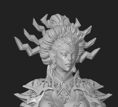 Lian She, Medusa of the East Bust