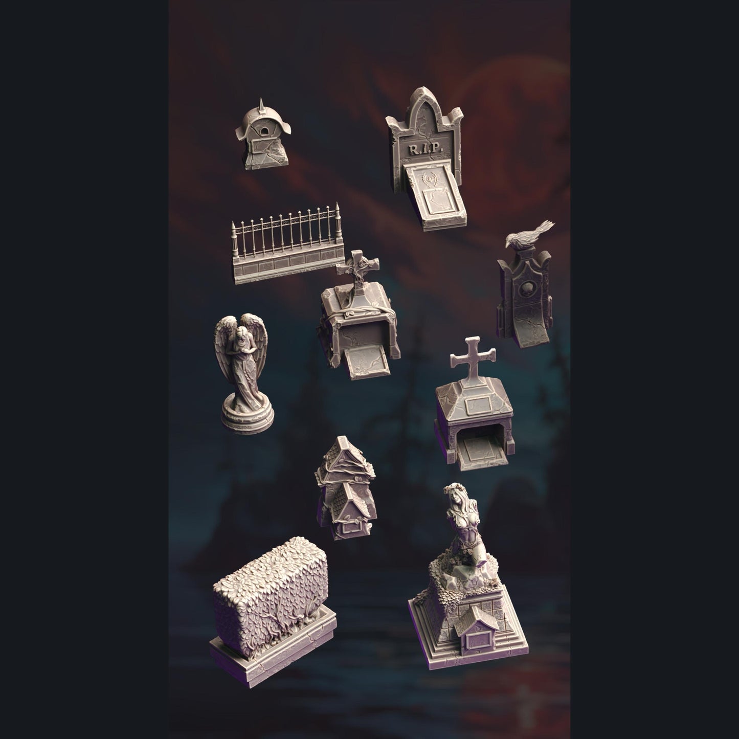Bound in the Bloodmoon Terrain Set