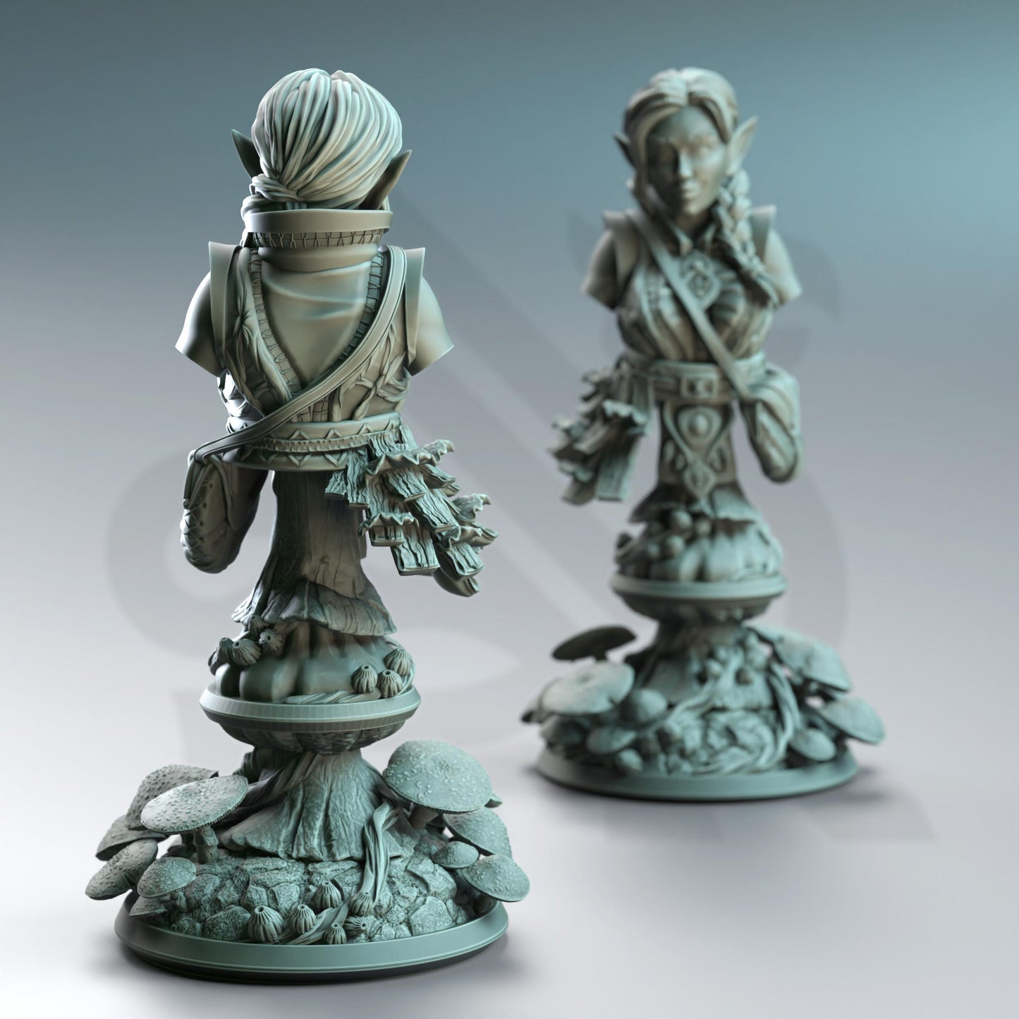 Cordelia the Homestead Hermit Bust