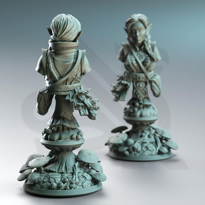 Cordelia the Homestead Hermit Bust