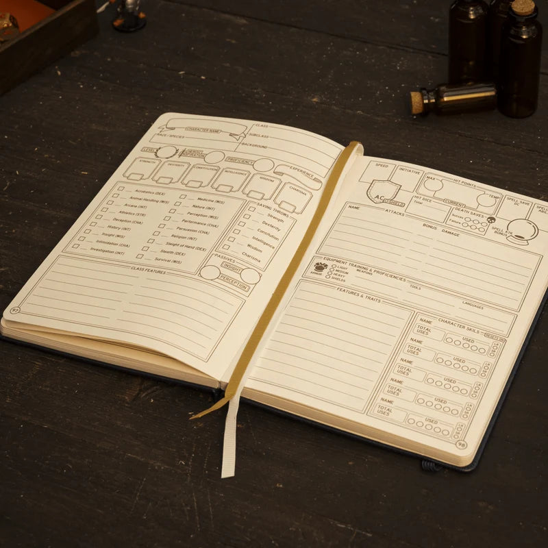 DnD 5e Player Journal