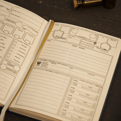 DnD 5e Player Journal