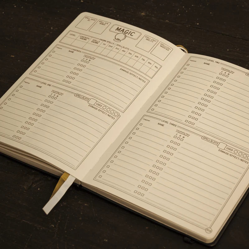 DnD 5e Player Journal