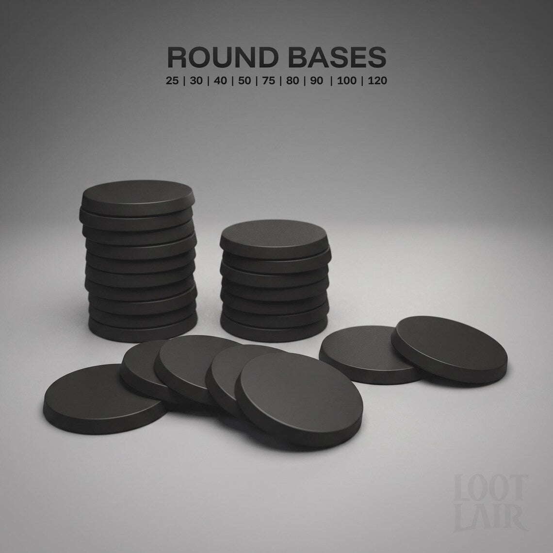 Round Simple Base