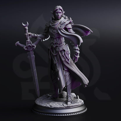 Ilnia Vasrith, Paladin of the Moon's Sanctum