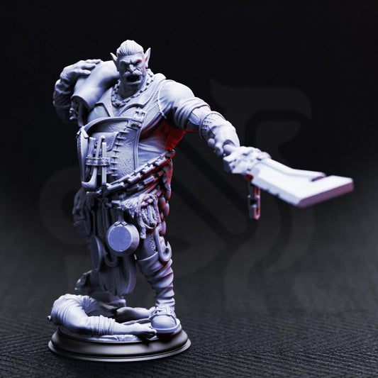 Gunthrak Destraz, Half-Orc Vampiric Chef