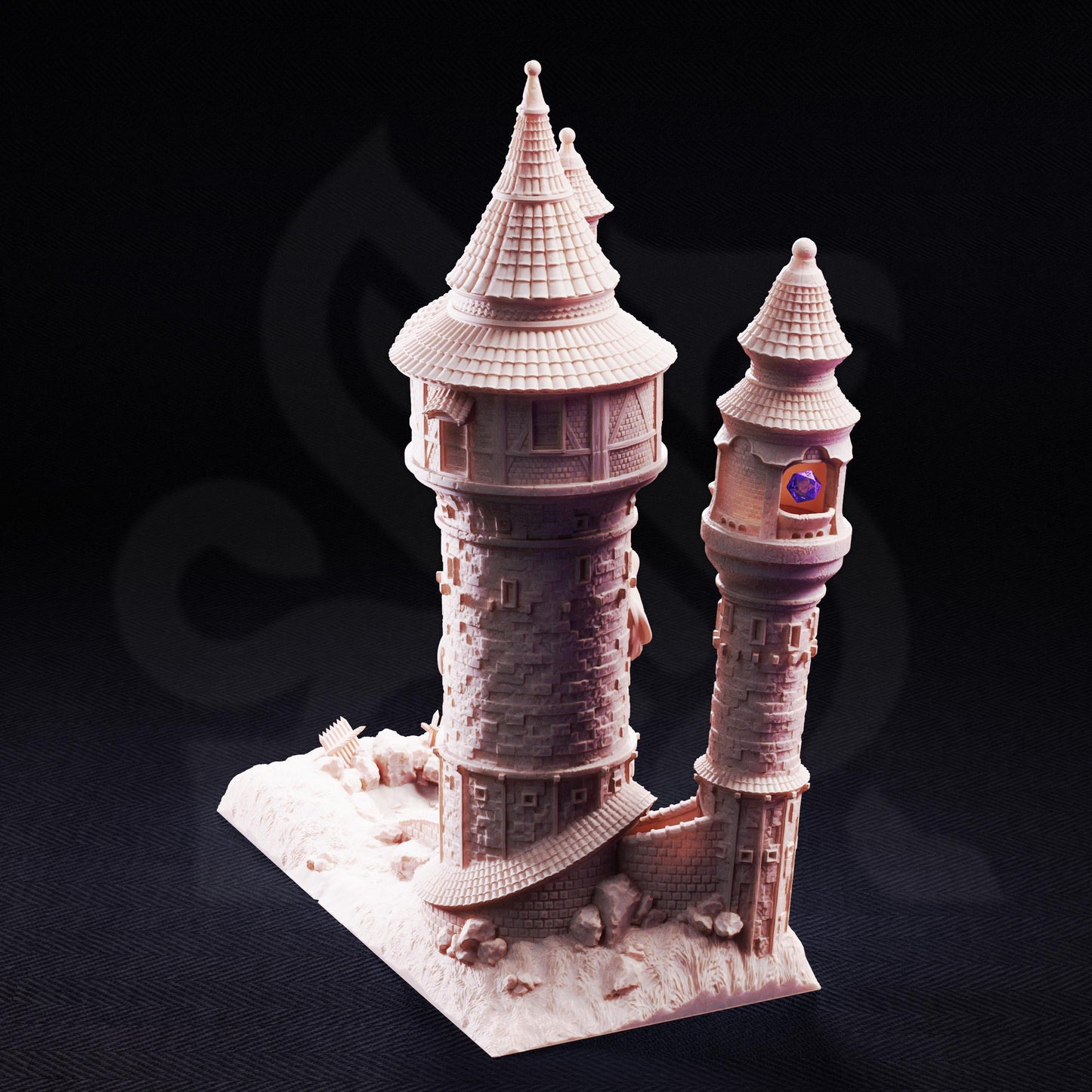 Rapunzel's Cursed Tower – Playable Dice Tower Terrain