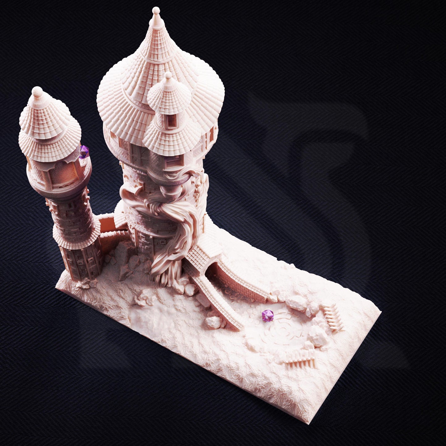 Rapunzel's Cursed Tower – Playable Dice Tower Terrain