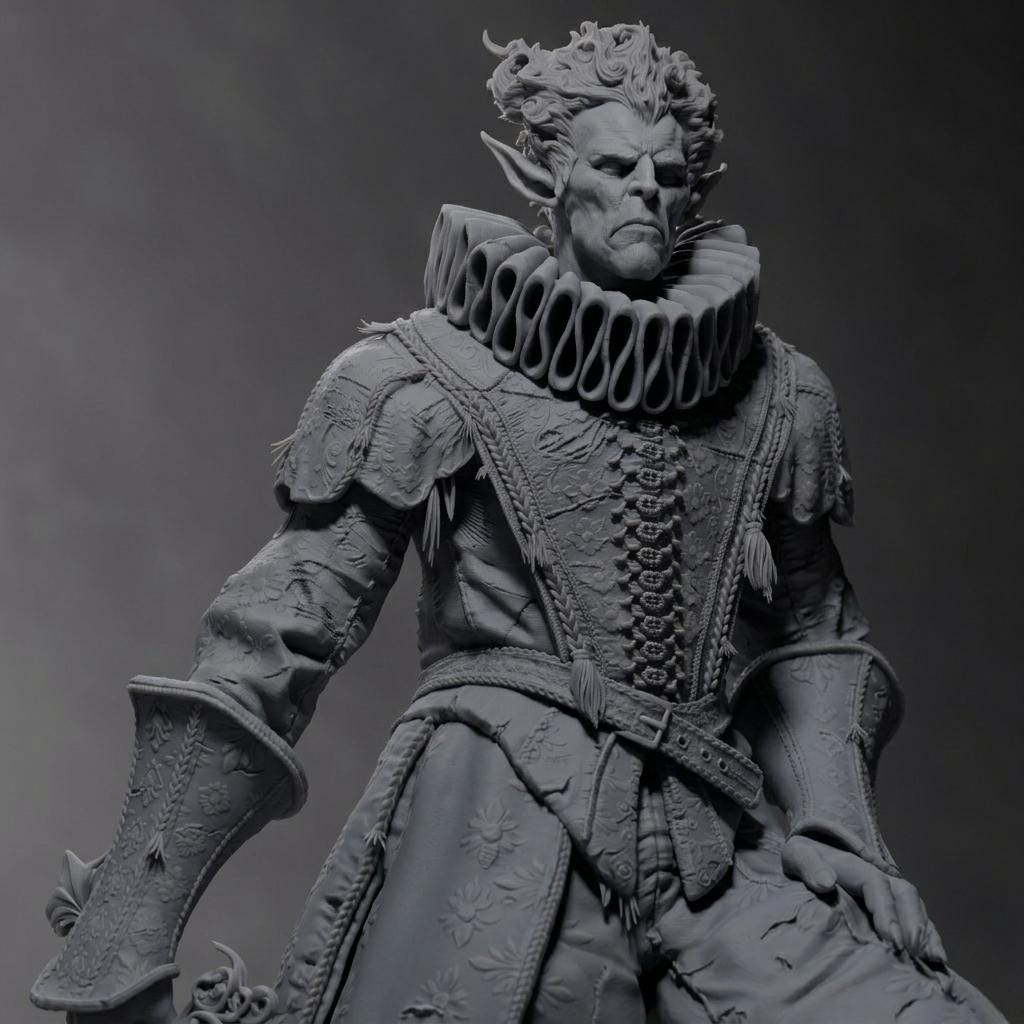 Lord Vermillion, Vampire 1/6 (40cm)