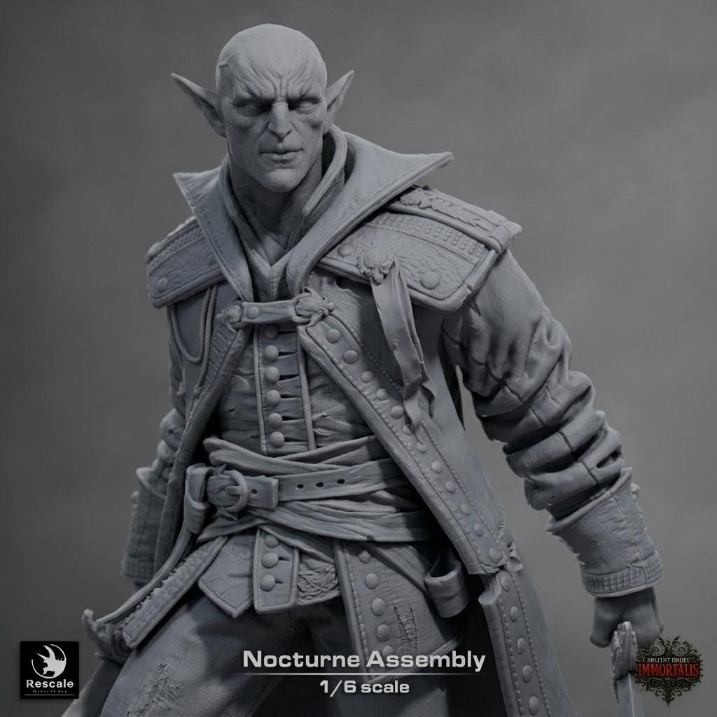 Nocturn Assembly, Vampire Display 1:6 (40cm)