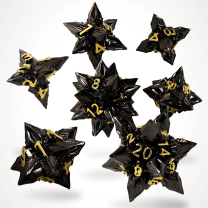 Royal Bane Metal RPG Dice Set