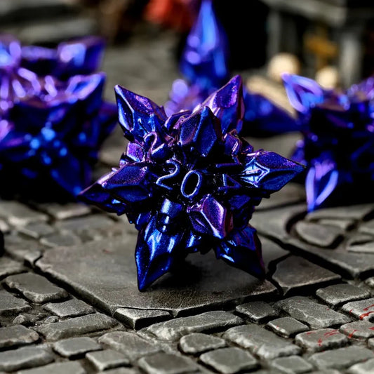 Runespike Bane Metal RPG Dice Set