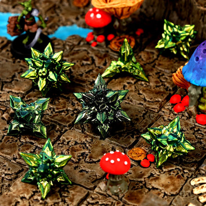 Unholy Bane Metal RPG Dice Set