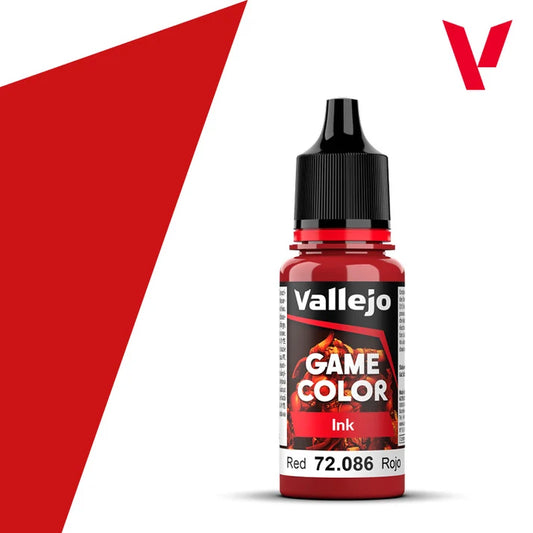 Vallejo Acryl Game Color Ink Red