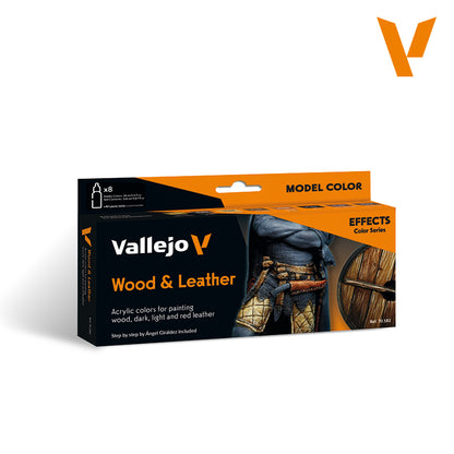 Wood & Leather Paint Set